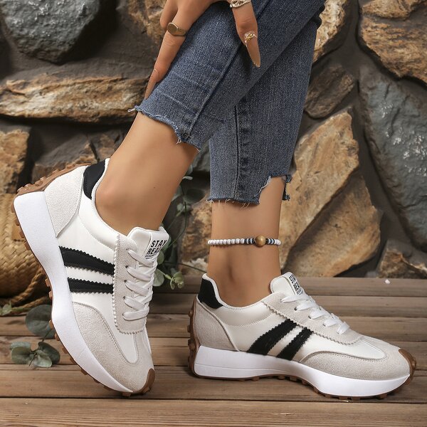 Old Dad Women's Casual Shoes Manufacturer - Spring/Summer New Trendy Thick-Topped Student Breathable Sports Shoes