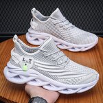 Versatile Sports Running Casual Shoes Manufacturer - Spring Autumn Odor-resistant Breathable Mesh Twisted Sole Slim Style for Men