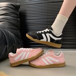 Agan Shedeen Training Shoes Manufacturer - 2025 New Style European & American Retro Colorful Striped Flat Shoes