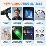 AI Smart Glasses Manufacturer - Innovative with Camera for WI-FI Eyewear Smart Bluetooth Eyewear