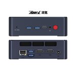 Mini PC Manufacturer - DDR5 M.2 NVME 2Lan Nettop Quad Core Barebone Fanless IPC119 with 2 COM 2 HD Type-C Thunderbolt4 SIM