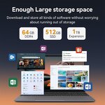 Student Laptop Manufacturer - Win11 Slim 15.6" Full HD 512GB SSD 16GB DDR4 RAM Intel Lake N5095 Numeric Keypad Wi-Fi 6