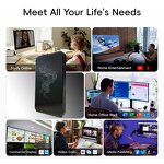 Mini PC Manufacturer - RUNCK New Design Ultra Thin 12V Pocket Micro Intel Alder Lake N100 Win10/11 5G WiFi 4K 6GB 256GB