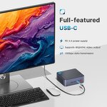 Mini PC Manufacturer - New Model Gamer 16 GB DDR 512GB Support WiFi6 1000M Ethernet 512GB SSD Windows 11 OS Intel N100