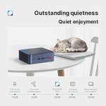 Mini PC Manufacturer - Education Intel Alder Lake N100 Core I5 CPU DDR4 RAM RJ45 LAN 6 RS232 Win10 Industrial Pocket