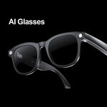 Smart Sunglasses Manufacturer - BT5.4 Multilingual AI Translation Music Stereo Wireless Comfortable Gradient Metal Factory Red