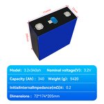 Lifepo4 Battery Manufacturer - CATL 3.2V 302Ah 280Ah 310Ah 320Ah 340Ah MB31 MB30 280K Prismatic for Motorcycle E-Bike