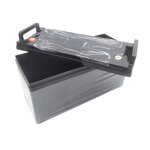 Battery Box Manufacturer - Lead Acid Replacement 12V 120Ah LiFePO4 Enclosure 406x173x236mm for Outdoor Power Energy Storage