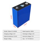 Lifepo4 Battery Manufacturer - CATL 3.2V 302Ah 280Ah 310Ah 320Ah 340Ah MB31 MB30 280K Prismatic for Motorcycle E-Bike