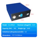 Lifepo4 Battery Cell Manufacturer - 3.2V 32Ah 22Ah 50Ah 56Ah 100Ah 105Ah 280Ah 280K MB31 MB30 for Energy Storage