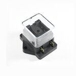 Auto Fuse Box Manufacturer - BH-2P 4P 5P 6P 8P 10P 12P 6.3mm Multi-Slot Medium Blade Fuse Holder for Cars/Trucks 100A