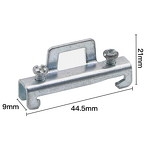 DIN Rail Accessories Manufacturer - Wholesale C45 End Stops EUK Partitions EW35 G-Clamps for 35mm 50pcs