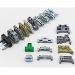 DIN Rail End Stop Manufacturer - for C45 Circuit Breaker Terminal Blocks G-Type 35mm Rail Locking Clamp