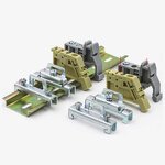 DIN Rail Accessories Manufacturer - Wholesale C45 End Stops EUK Partitions EW35 G-Clamps for 35mm 50pcs