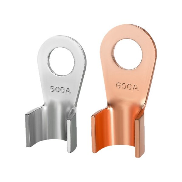 Battery Cable Lugs Manufacturer - OT Type Open Barrel Tin-Plated Copper Terminals 3A to 100A Heavy Duty for Wire Connectors