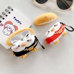 3D Duck Silicone Earphone Case Manufacturer - Cartoon Cute Hot Sell Product Rubber for i9s/i10/i11/i12/i13/i17/i23/i25/i27/i100