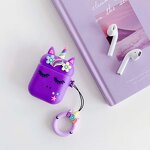 Silicone Earphone Case Manufacturer - Cute Cartoon Shape Rainbow Horse with Hook for i9s/i10/i11/i12/i13/i17/i23/i25/i27/i100