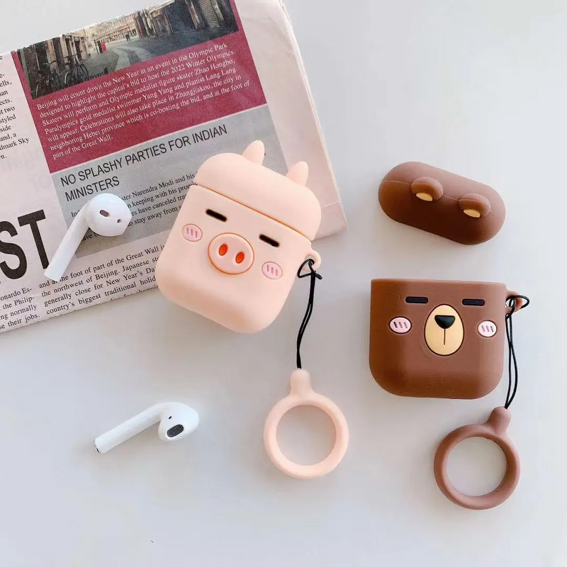 3D Anime Silicone Earphone Case Manufacturer - Cartoon Style Cute Rubber 2nd 3rd Generation Cover for i9s/i10/i11/i12/i13/i17