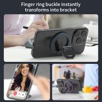 Magnetic Phone Desktop Holder Manufacturer - Neutral Metal Ultra-thin Double-sided Magnetic Ring Buckle