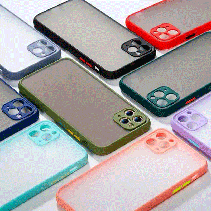 Shockproof Bumper Phone Case Manufacturer - Translucent Fashion Matte Smooth Feel for iPhone 11-16 Pro Max