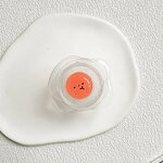 Acrylic Desk Phone Holder Manufacturer - Factory Wholesale Cartoon Bear Smile Grip Stand Mobile Accessories