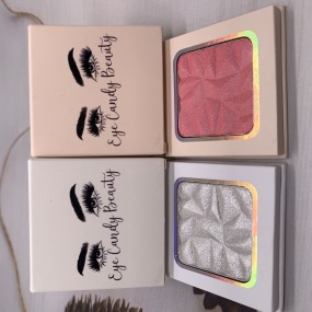 Highlighter Palette Manufacturer - High Quality Christmas Private Label Low MOQ Pigmented Pink