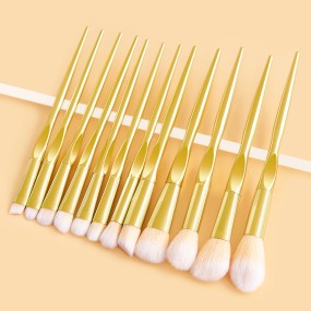 Professional Makeup Brush Set Manufacturer - 10 Piece High Quality Handle Airbrushed