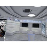 挂墙展示架生产商-供应化妆品柜体店铺货架