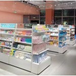 化妆品展厅设计源头工厂-专业零售店化妆台柜