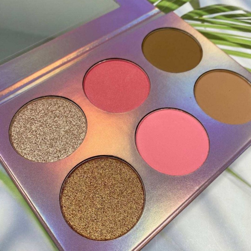 Highlighter Palette Factory - Low MOQ Waterproof Sweat Proof High Quality Pigmented Private Label