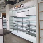 化妆品展示架生产商-护肤品柜体美容架