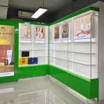 化妆品展厅设计源头工厂-优雅零售店化妆台家具