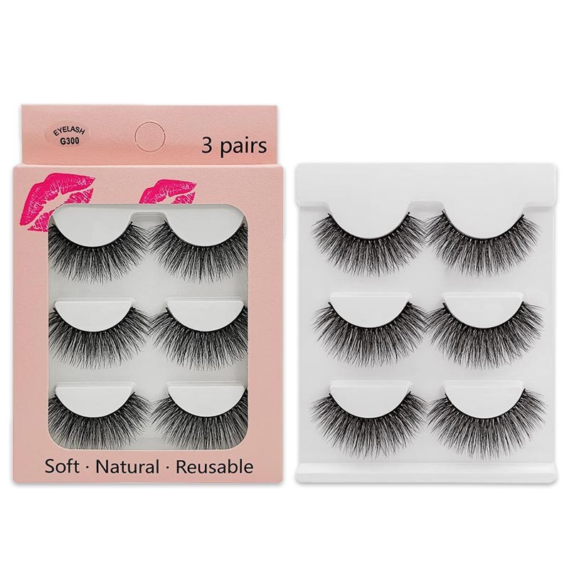 Handmade Mink Eyelashes Manufacturer - New Design Wholesale Custom Packing Set 3d 25mm