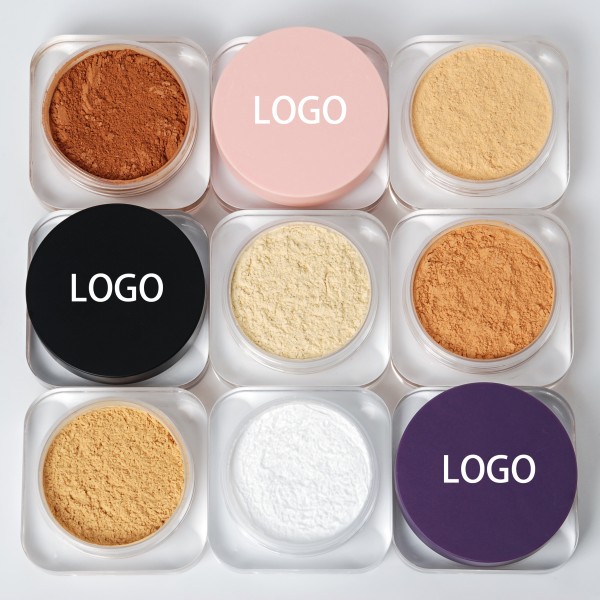 Loose Pigment Powder Manufacturer - Vegan Matte 14 Colors Face Powder High Quality Setting