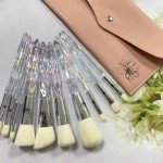 化妆刷套装生产商-彩色高品质定制贴牌套装