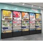 化妆品展厅设计源头工厂-优雅零售店化妆台家具