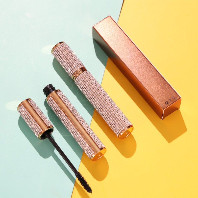 Diamond Mascara Manufacturer - No Logo 4D Fiber Waterproof Lengthening Cruelty Free