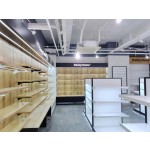 挂墙展示架生产商-供应化妆品柜体店铺货架
