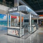 化妆品展示架源头工厂-豪华设计专业香水柜