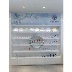化妆品展示架生产商-可定制柜体灯窗货架
