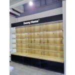 玻璃展示柜生产商-木质化妆品珠宝架展示架