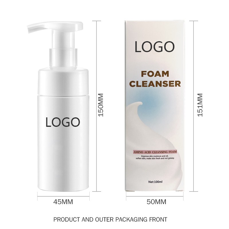 Face Wash Cleanser Factory - OEM ODM 100ml Amino Acid Organic Makeup Remover