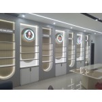 化妆品展示架源头工厂-豪华设计专业香水柜