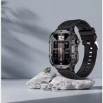 Sport Smart Watch Manufacturer - 2025 Best Quality Outdoors QX11 BT Call 420mAh 3ATM Waterproof Swimming Fitness for Men