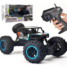 RC Car Toys Manufacturer - 2.4G 1:16 Large Size 45 Degrees Uphill TPR Tire All Terrain 4x4 Including Remote Controller Metal