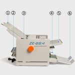 Automatic Paper Folding Machine Manufacturer - ZE-9B/4 A4