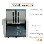 Office Paper Folding Machine Manufacturer - Professional A3 Size Zigzag ZE-8B/2