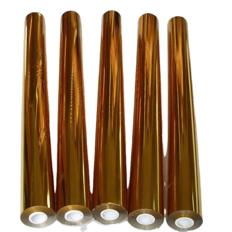 Gold Foil Paper Roll Manufacturer - SIGO Gold Stamping Foil Gold Aluminum Foil