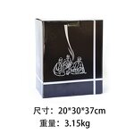 Acrylic Hookah Manufacturer - Large Size 6-Tube with Light Bar Dazzling Rechargeable Shisha