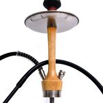 Arabian Shisha Manufacturer - Medium Number Single Pipe Wooden Pot for Home Personal Complete Set